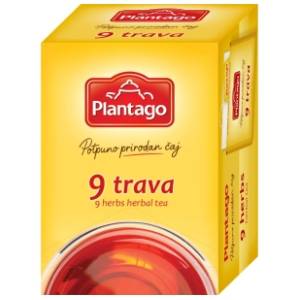 PLANTAGO čaj 9 trava 36g