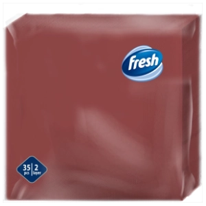 Salvete FRESH bordo 2sloja 35kom