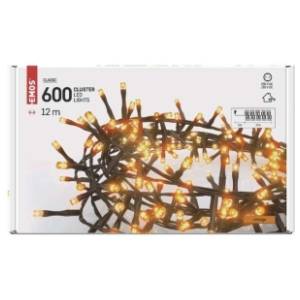 Svetleći niz sa 600 LED dioda 12m Emos 