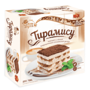 DEN TORTA Tiramisu trajni kolač 700g