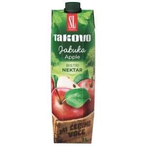 Voćni sok TAKOVO jabuka 1l