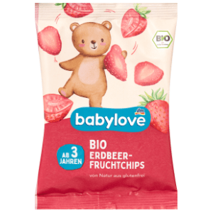 BABYLOVE hrskave liofilizovane jagode 3g+12g