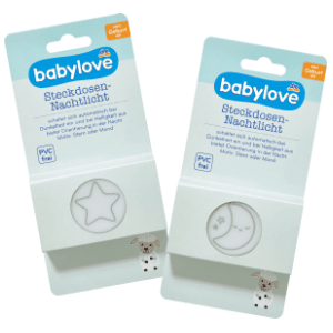 BABYLOVE noćno svetlo sa utičnicom 1kom (više vrsta)