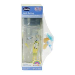 CHICCO flašica 330ml plava i PhAir laža (4m+)