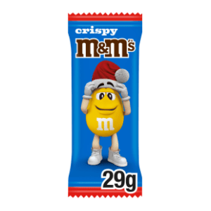 Čokoladica M&M's Crispy Santa 29g