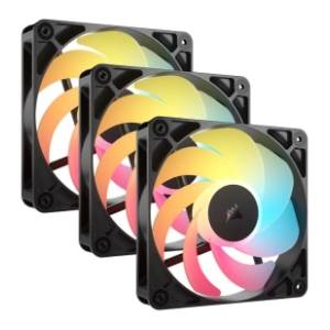 CORSAIR RS120 ARGB PWM 3u1 Black ventilator za PC