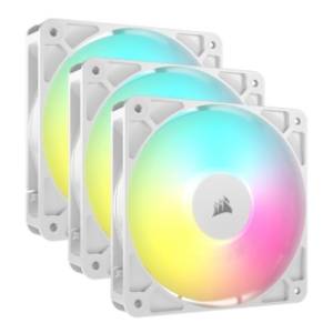 CORSAIR RS120 ARGB PWM 3u1 White ventilator za PC