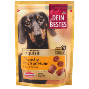 DEIN BESTES Exquisit hrana za odrasle pse crunchy piletina 80g