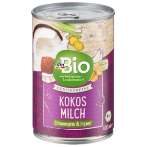 DM BIO kokosovo mleko limunova trava i đumbir 400ml