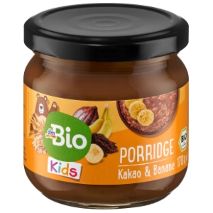 DM BIO ovseno speltina kaša banana i kakao 3g 170g