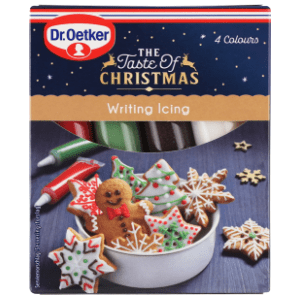 DR.OETKER Dekor za tortu christmas writing 76g