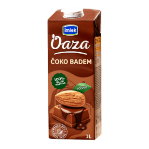 IMLEK OAZA čokoladni napitak od badema 1l