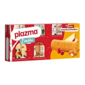Keks PLAZMA Zimska jabuka brusnica 150g