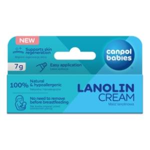 Krema za negu i zaštitu bradavica 	CANPOL BABIES Lanolin 7g