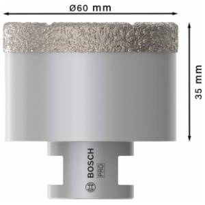MAKITA 60x35x22.23 mm M14 2608587128 PRO dijamantska kruna