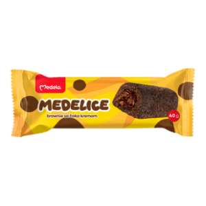 Medelice  MEDELA Brownie sa čoko kremom 40g