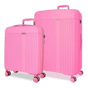 MOVOM set kofera pink 2kom
