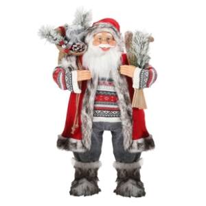 Novogodišnja figura Deda Mraz 40cm MILENIJUM