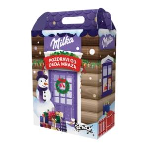 Novogodišnji paketić MILKA Xmas kućica 843,5g
