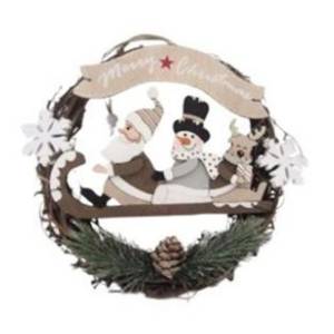 Novogodišnji ukras Merry Christmas MILENIJUM 71578