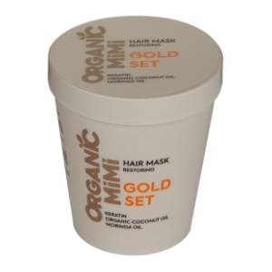ORGANIC MIMI Gold set keratin maska za kosu 200ml
