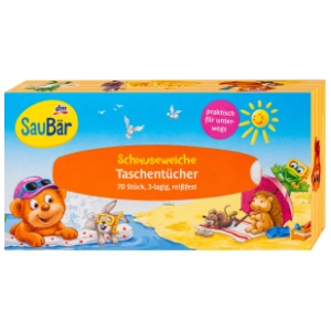 Papirne maramice SAUBAR kutija 3sloja 70kom