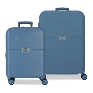 PEPE JEANS set kofera plavi 2kom
