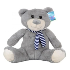 Plišana igračka Meda sa šalom DIZI TOYS