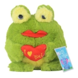 Plišana igračka Žaba sa srcem DIZI TOYS