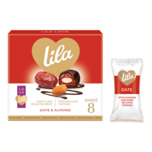 Praline LILA suva urma sa bademom u kakao prelivu 200g
