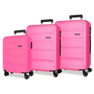 ROLL ROAD set  kofera pink 3kom