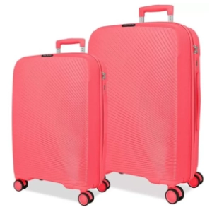 ROLL ROAD set kofera roze 2kom