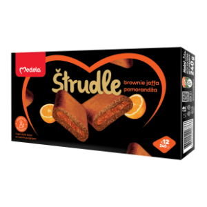 Štrudle MEDELA brownie jaffa pomorandža 240g