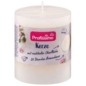 Sveća PROFISSIMO rustična slonova kost 80/68 1kom