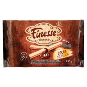 Vafl prutići FINESSE kakao 250g