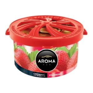AROMA osveživač za auto organic strawberry limenka