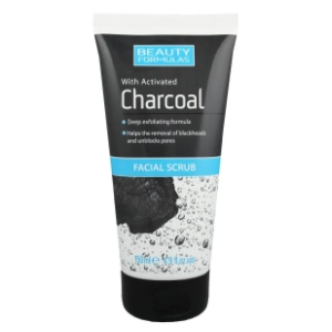 BEAUTY FORMULAS piling za lice charcoal 150ml