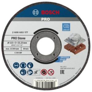 BOSCH 115x3 mm C 30 S BF ravna (2608603177) rezna ploča