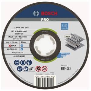BOSCH 125x1.6 mm AS 46 T INOX BF oSa ravna (2608619265) rezna ploča