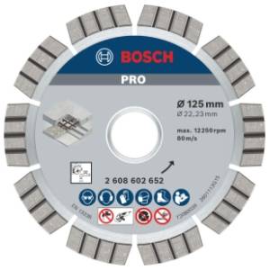 BOSCH 125x2.2 mm 2608602652 dijamantska rezna ploča