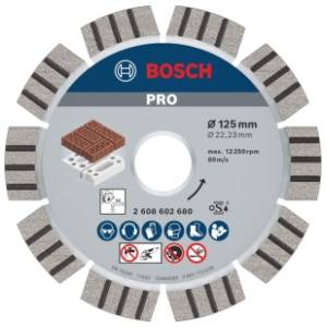 BOSCH 125x2.2 mm 2608602680 dijamantska rezna ploča