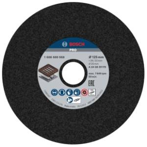 BOSCH 125x26x20 mm A24 Q6 B1175 1608600069 brusni kamen za tocilo