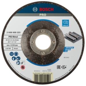 BOSCH 125x6 mm A 30 T BF oSa 2608600223 brusna ploča