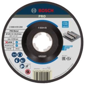 BOSCH 125x6 mm A 30 T BF oSa 2608619259 brusna ploča