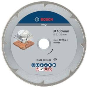 BOSCH 180x2.2 mm segmenti 3 mm 2608602692 dijamantska rezna ploča