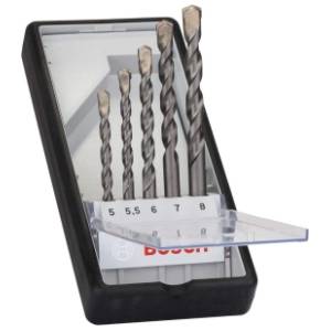 BOSCH 5-delni Robust Line set burgija za beton CYL-3 2607010526