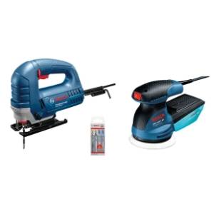 BOSCH GST 8000 E + GEX 125-1 AE 0615990M8K ubodna i rotaciona