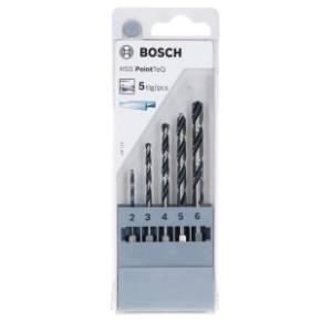BOSCH HSS spiralna burgija PointTeQ HEX 5 komada 2607002825