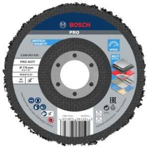 BOSCH PRO N377 X-LOCK 115 mm 2608607632 disk za čišćenje
