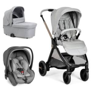 CHICCO kolica za bebe 3 u 1 Bellagio Lunar rock siva